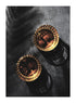 GOLDEN DRINK BLACK BAKGROUND
