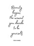 BEAUTY QUOTES COCO CHANEL