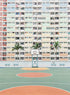 COLORFUL BASKETBALL COURT