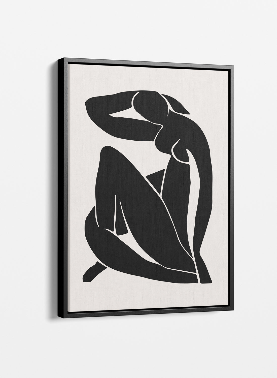 CANVASRAM SVART