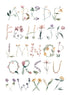 ALPHABET FLOWER