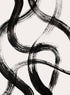 BLACK BRUSH STROKES NO1
