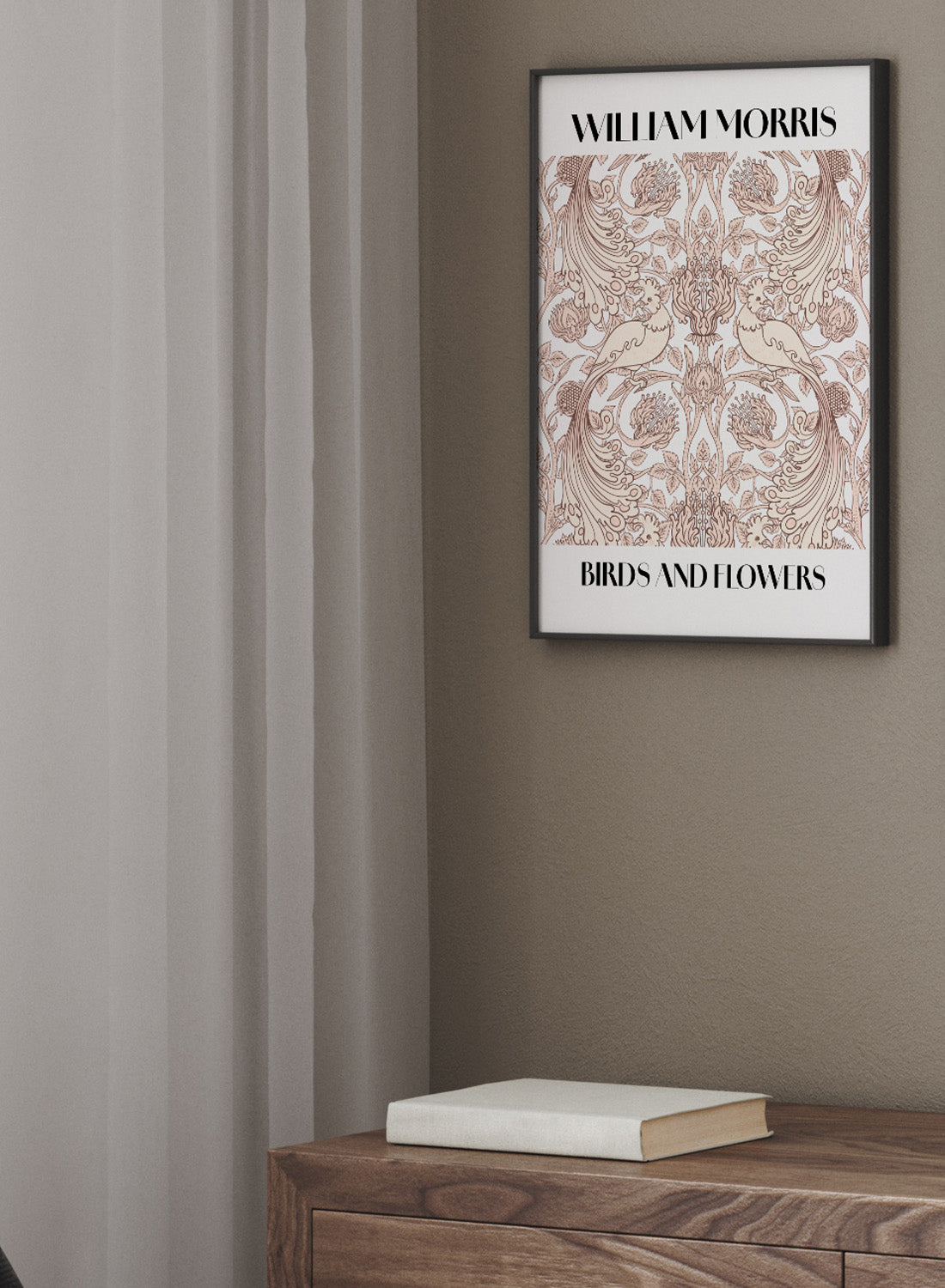 LINTUJA JA KUKKIA WILLIAM MORRIS