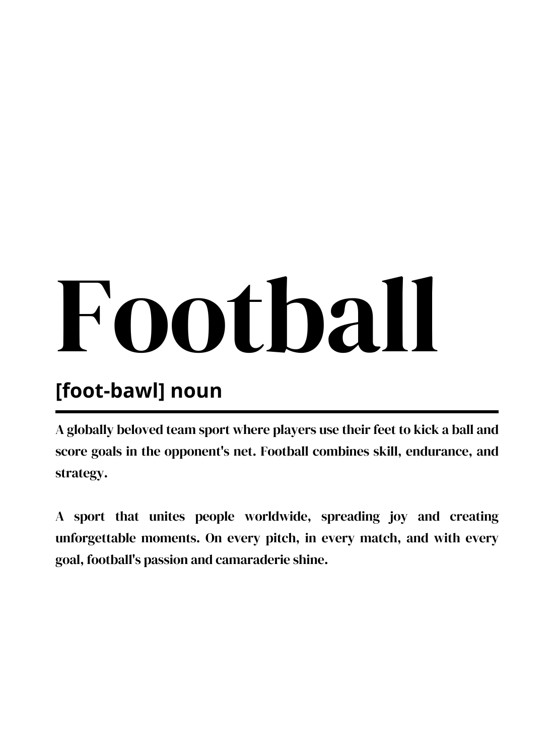 FOOTBALL