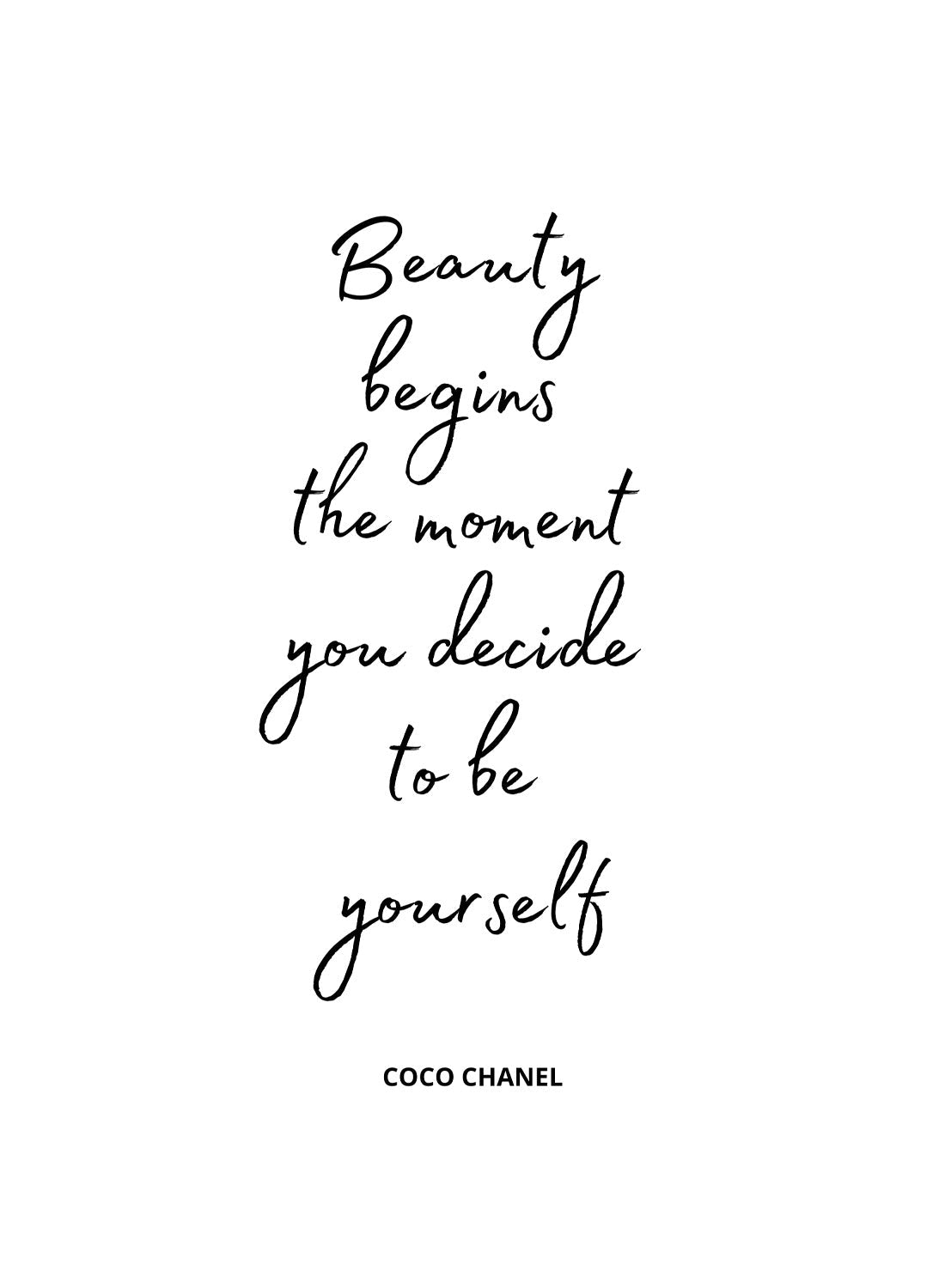 COCO CHANEL CANVAS