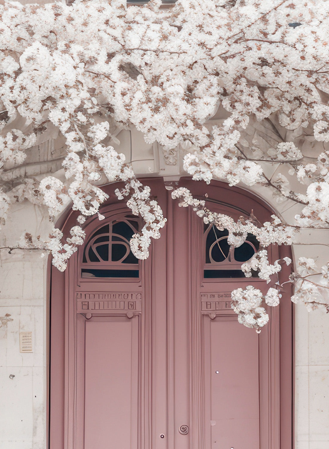 LA PORTE EN PRINTEMPS