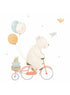 CUTE BEAR AND BALLONS