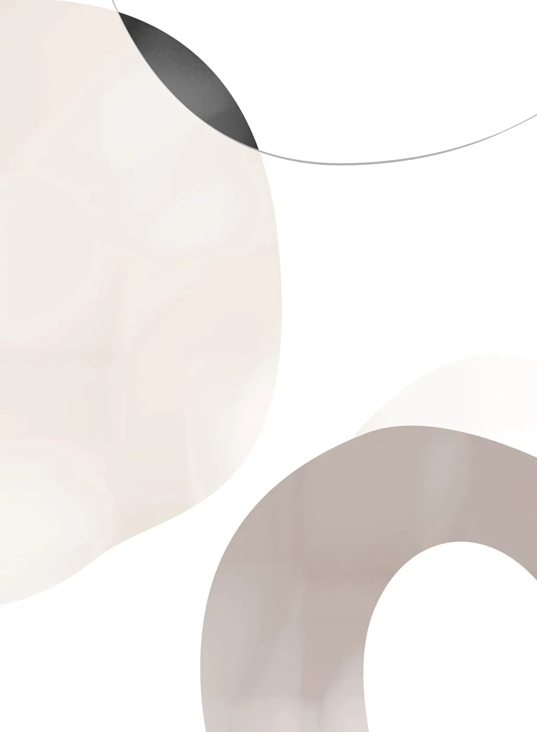 BEIGE ABSTRAKT NO1