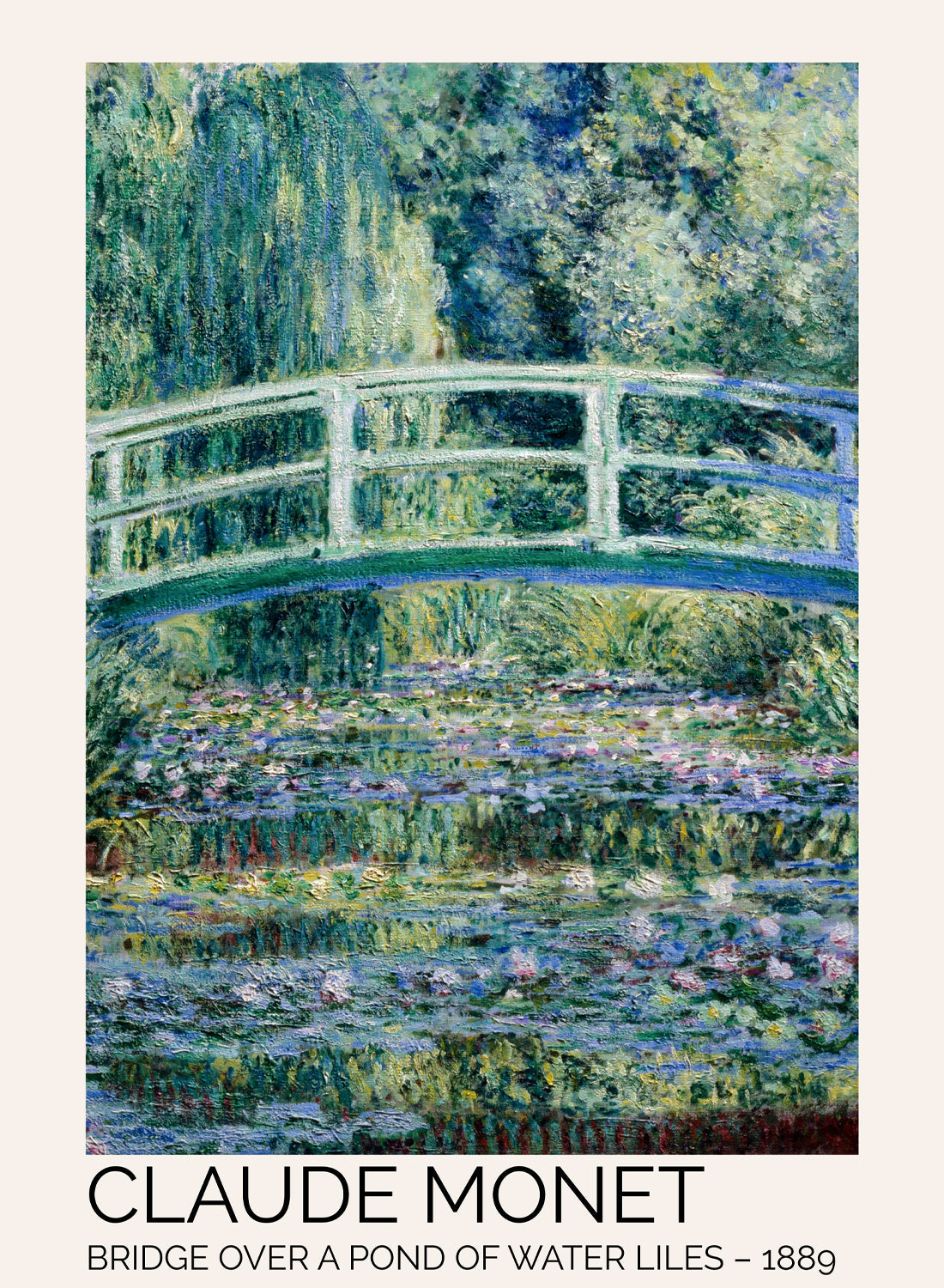 CLAUDE MONET BRIDGE