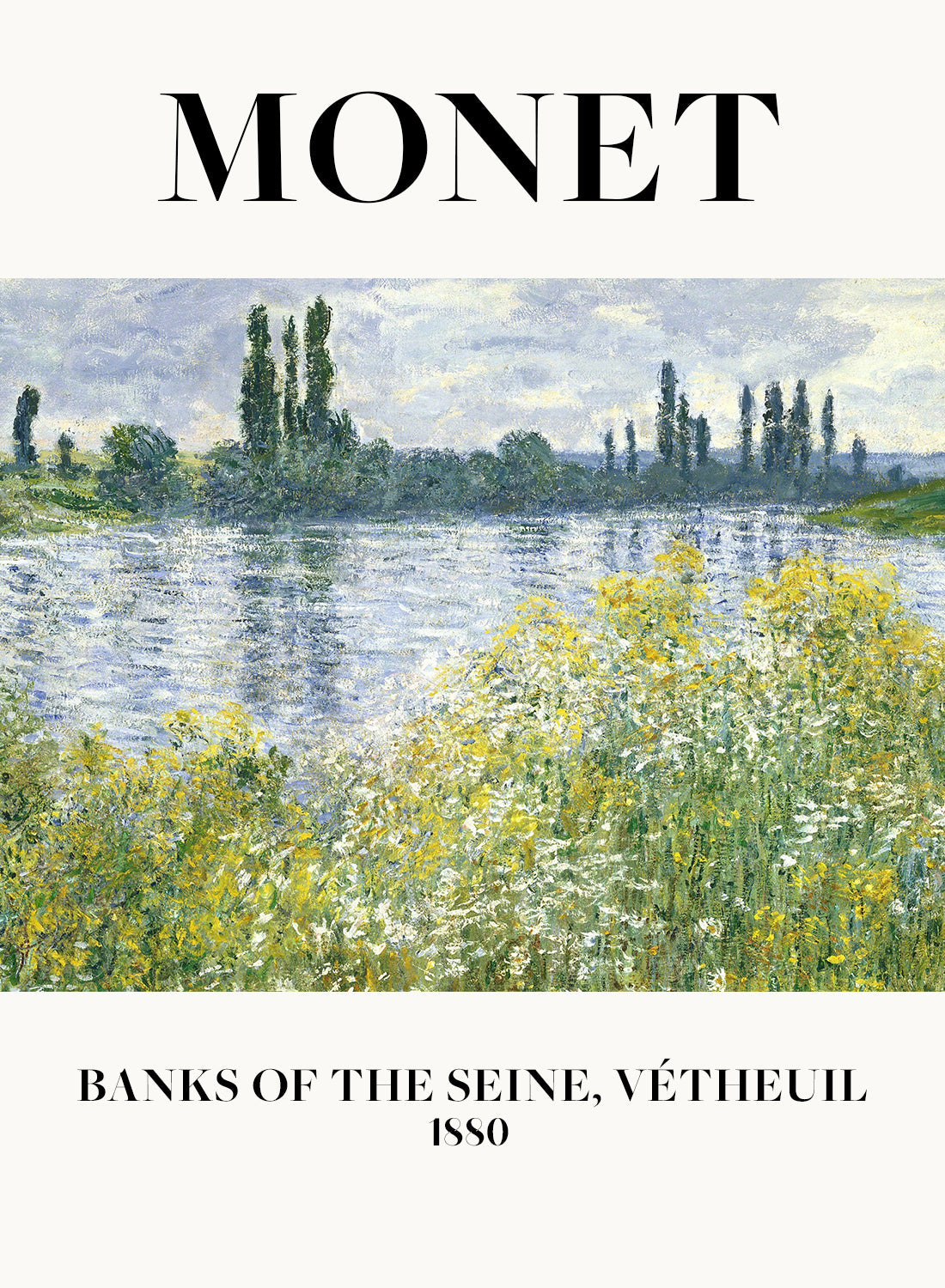 MONET BANKS OF THE SEINE