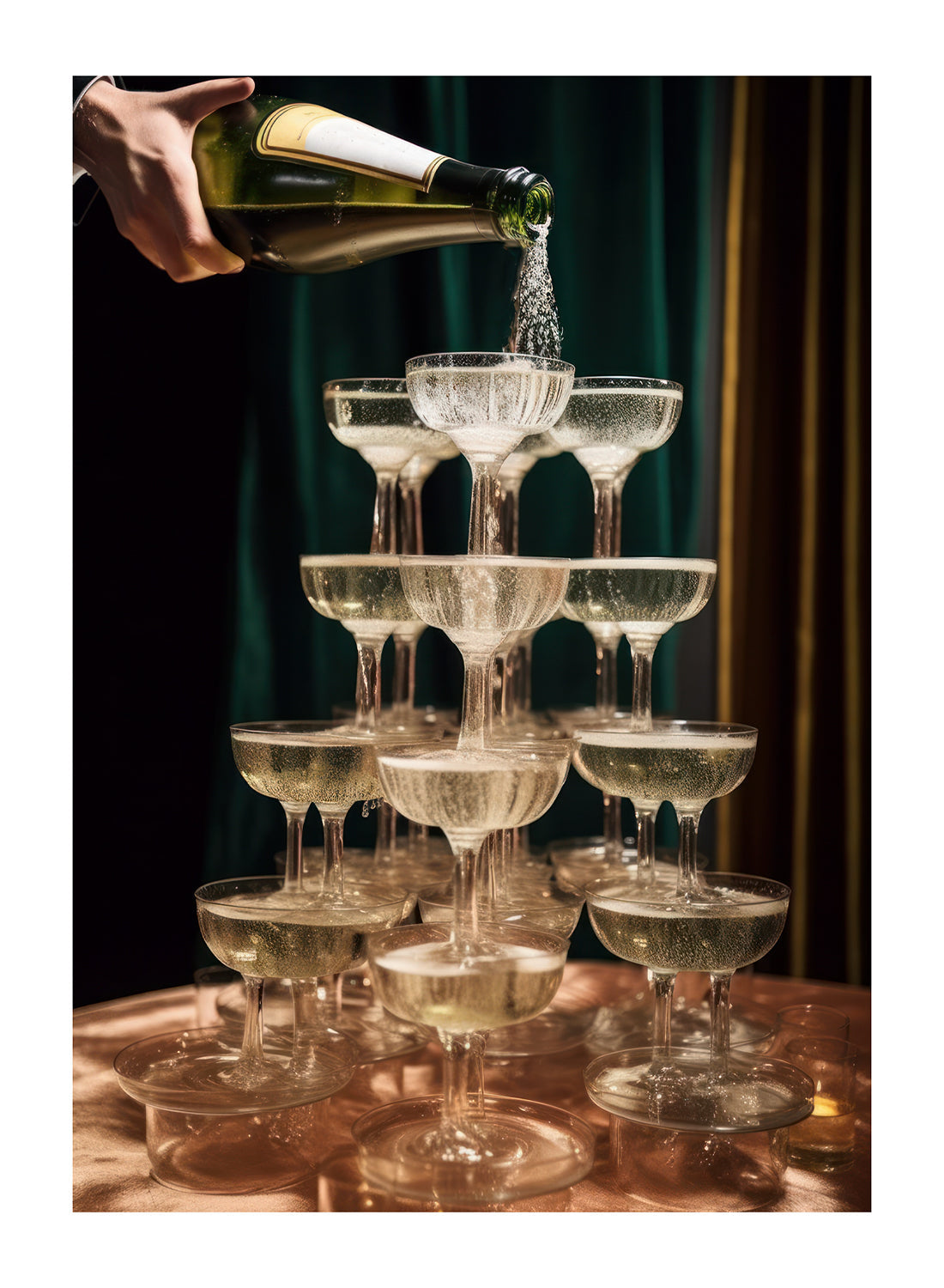 CHAMPAGNE FOUNTAIN