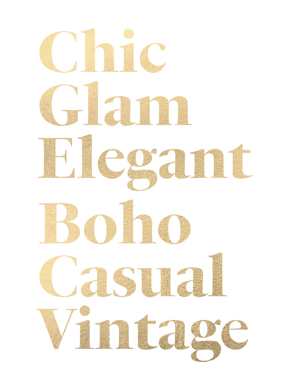 GOLD GLAM