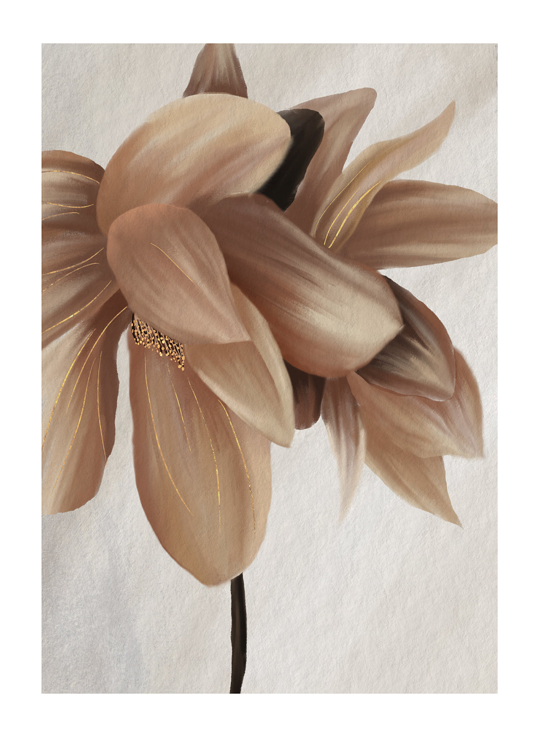 GOLD DAHLIA
