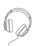 HEADPHONES LINE ART