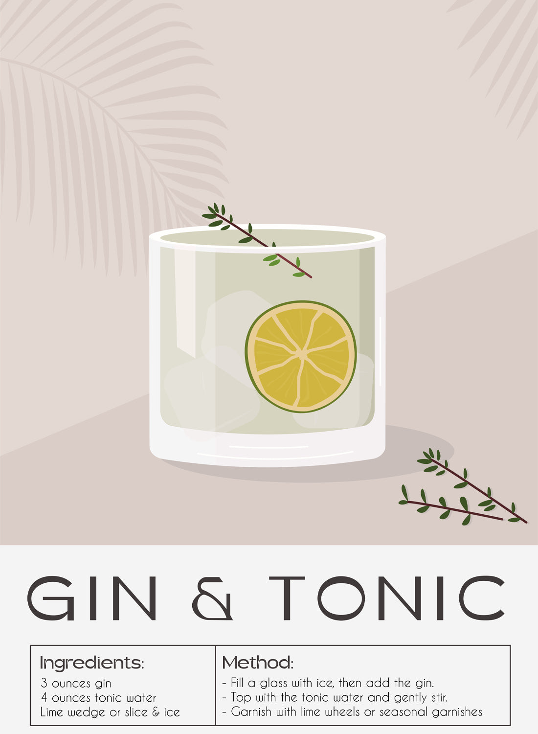 GIN &amp; TONIC