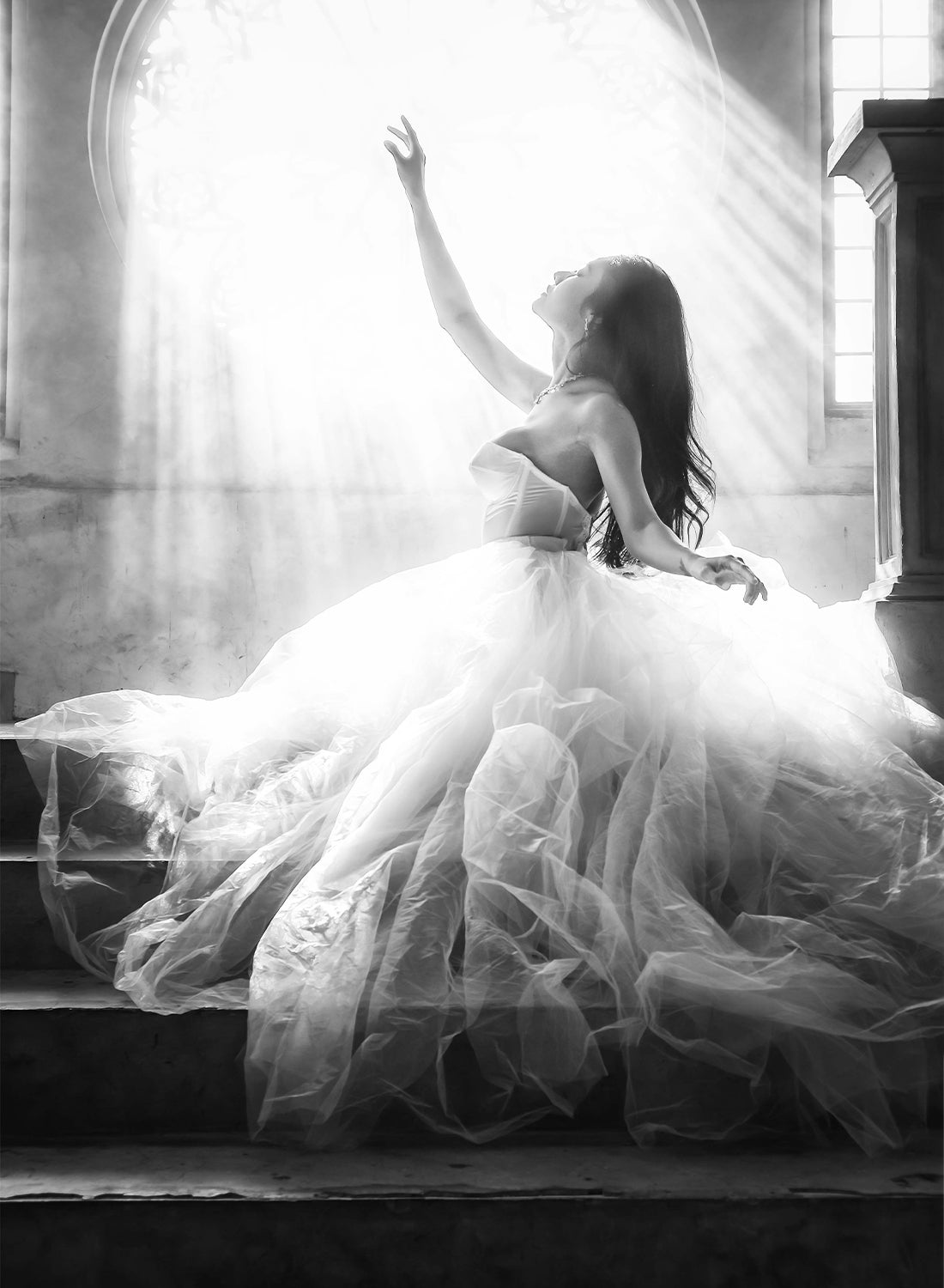 GIRL WHITE DRESS