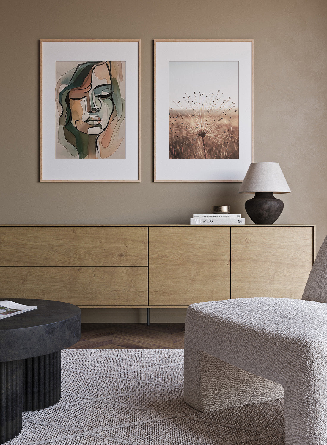 GOLDEN DANDELION POSTER