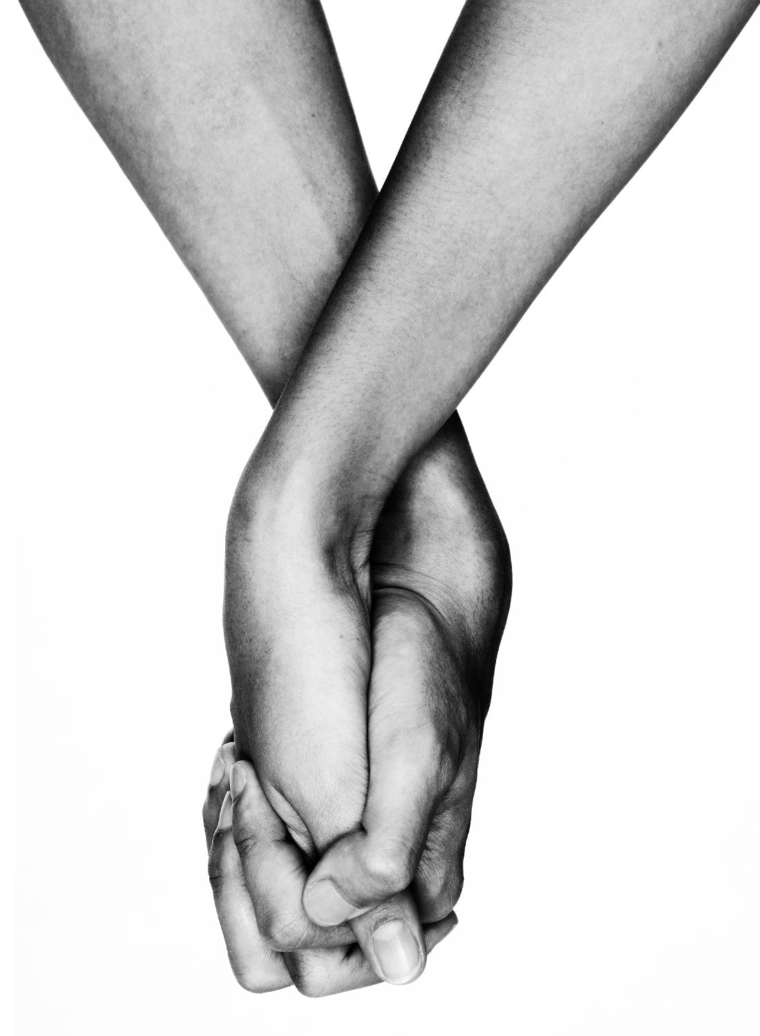 HOLDING HANDS BLACK