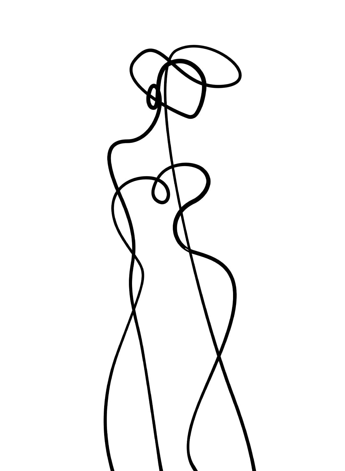 LINE ART MODELL
