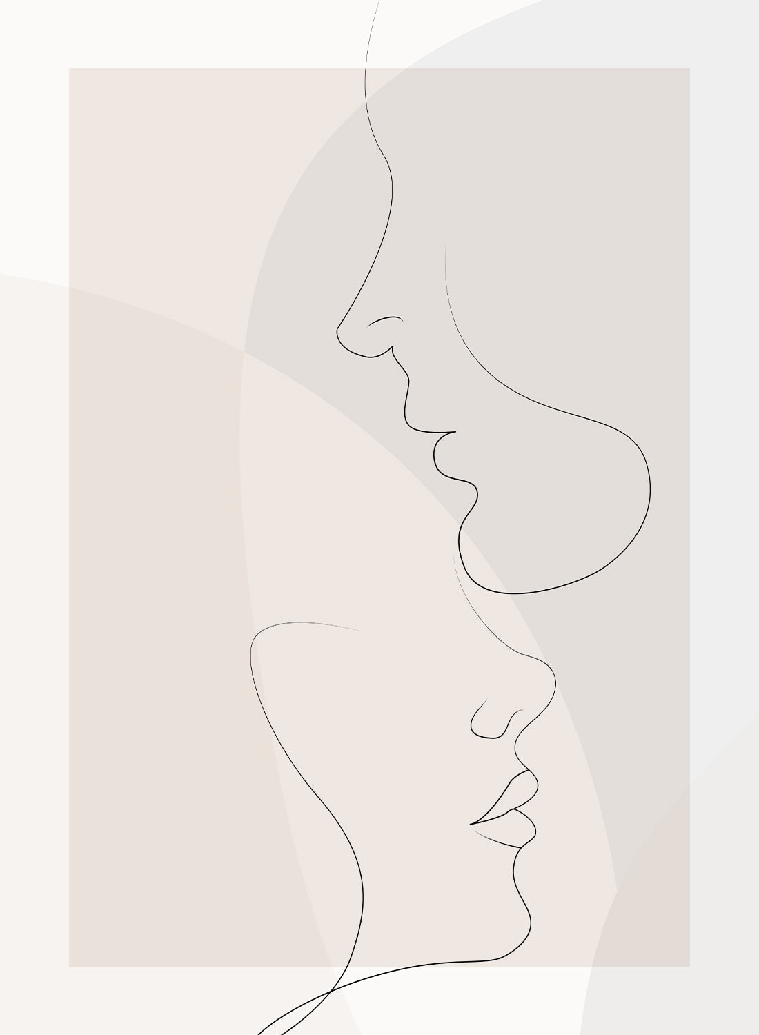LOVED LINE ART