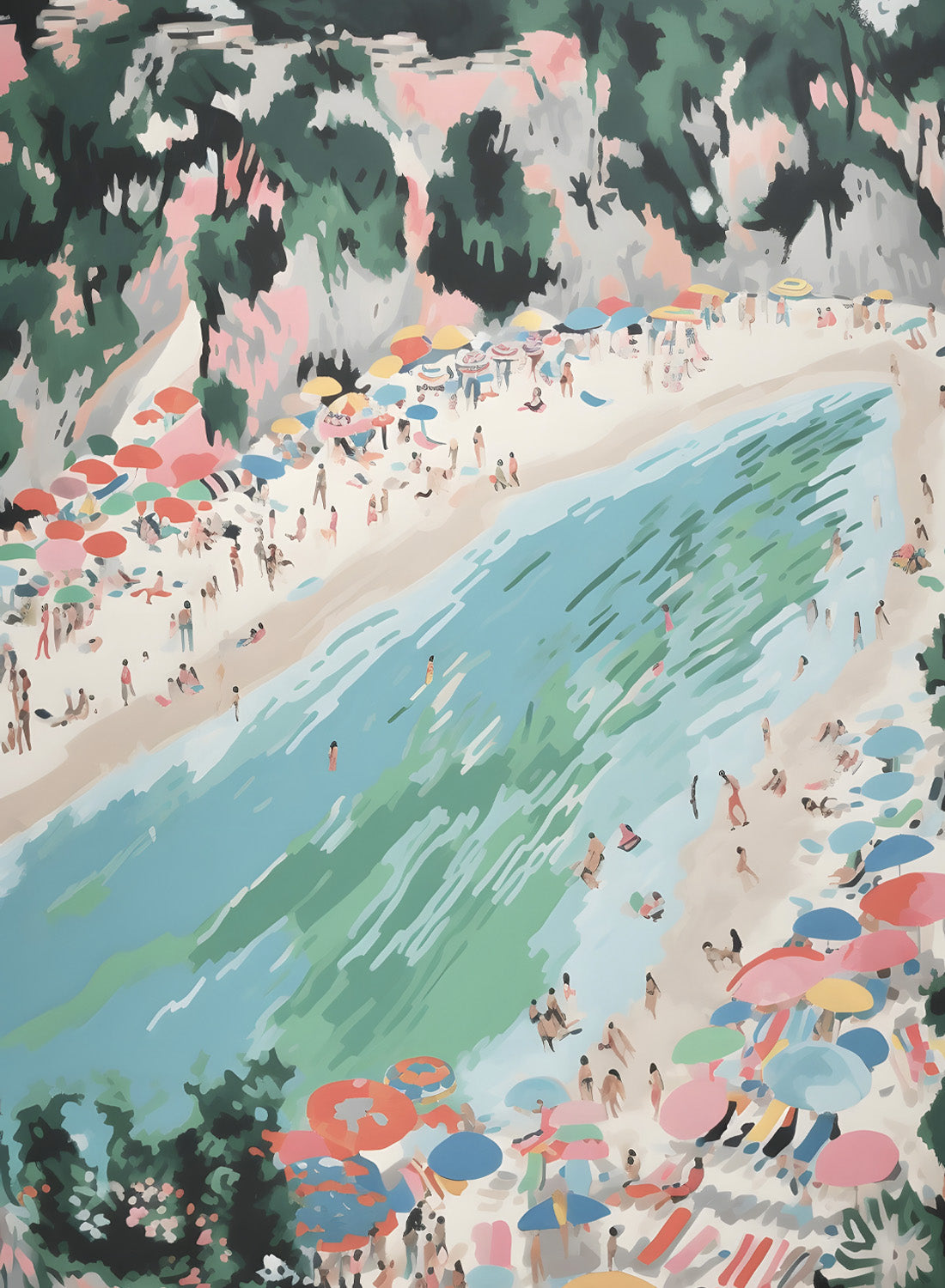 MATISSE INSPIRED SEASIDE