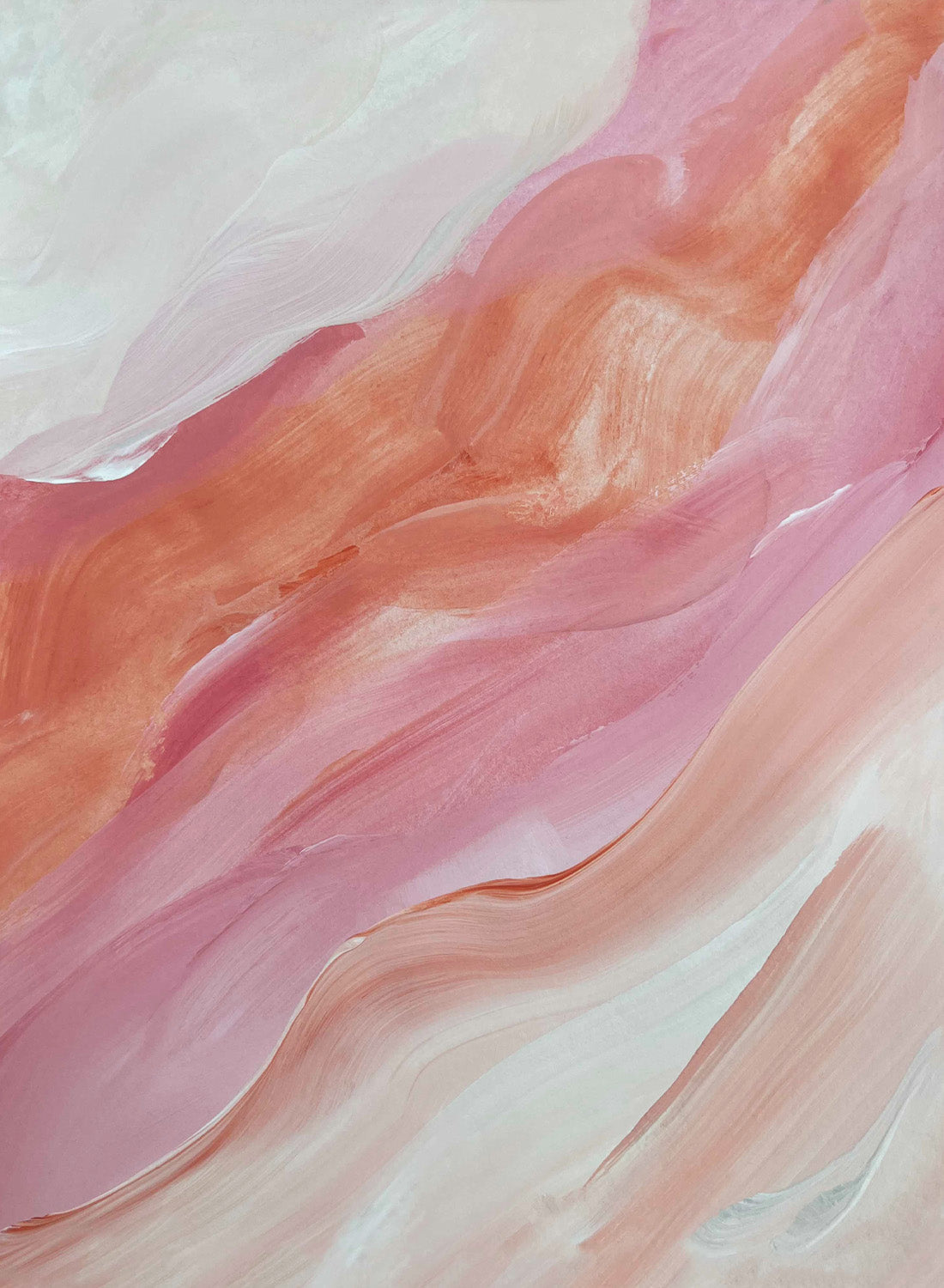 ABSTRACT CORAL PAINTING