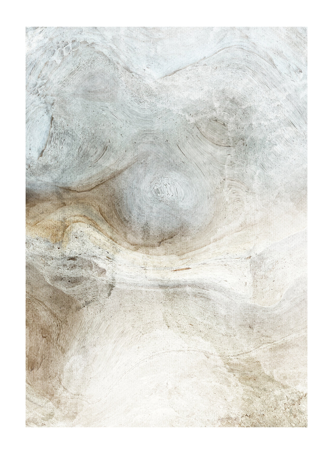 BEIGE GREY PAINTING