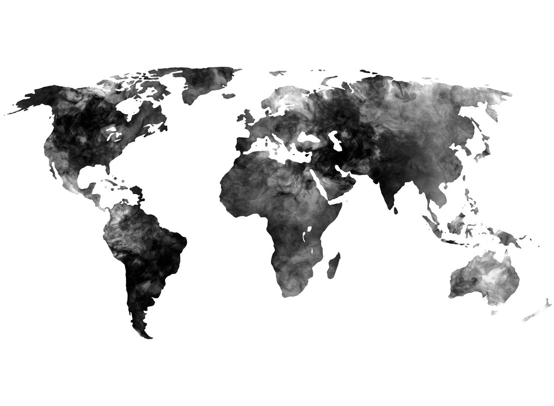 ABSTRACT WORLD MAP