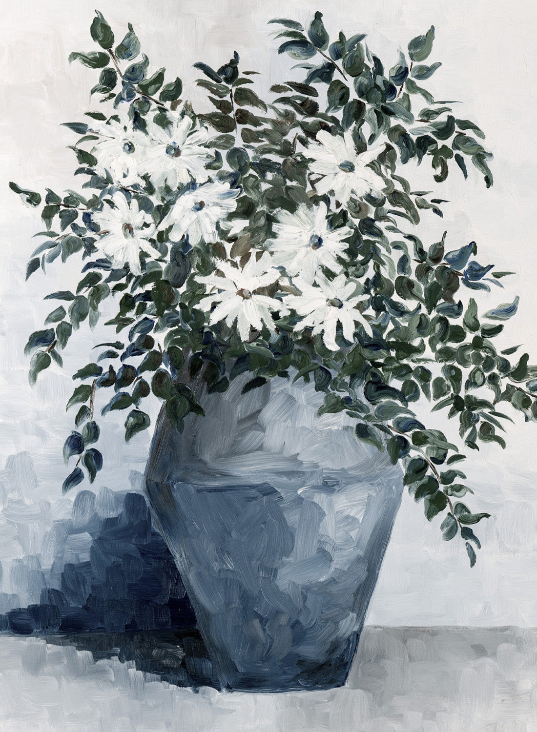 BLUE VASE CANVAS