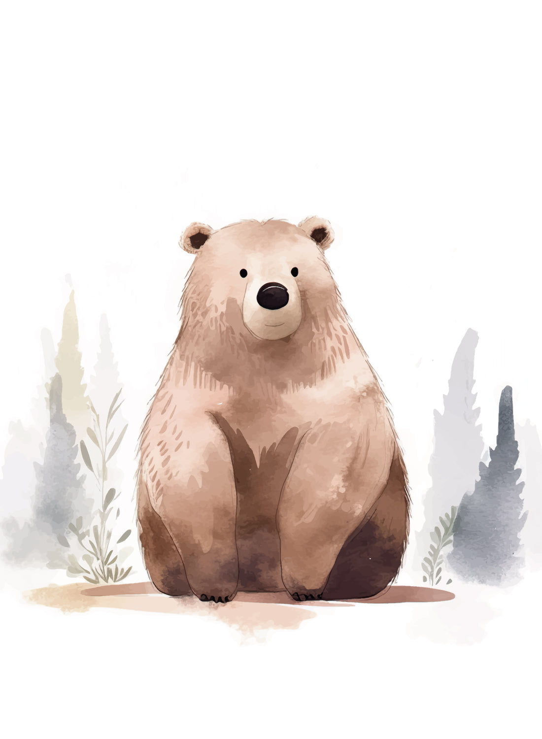 CUTE BEAR ILLUSTRATION