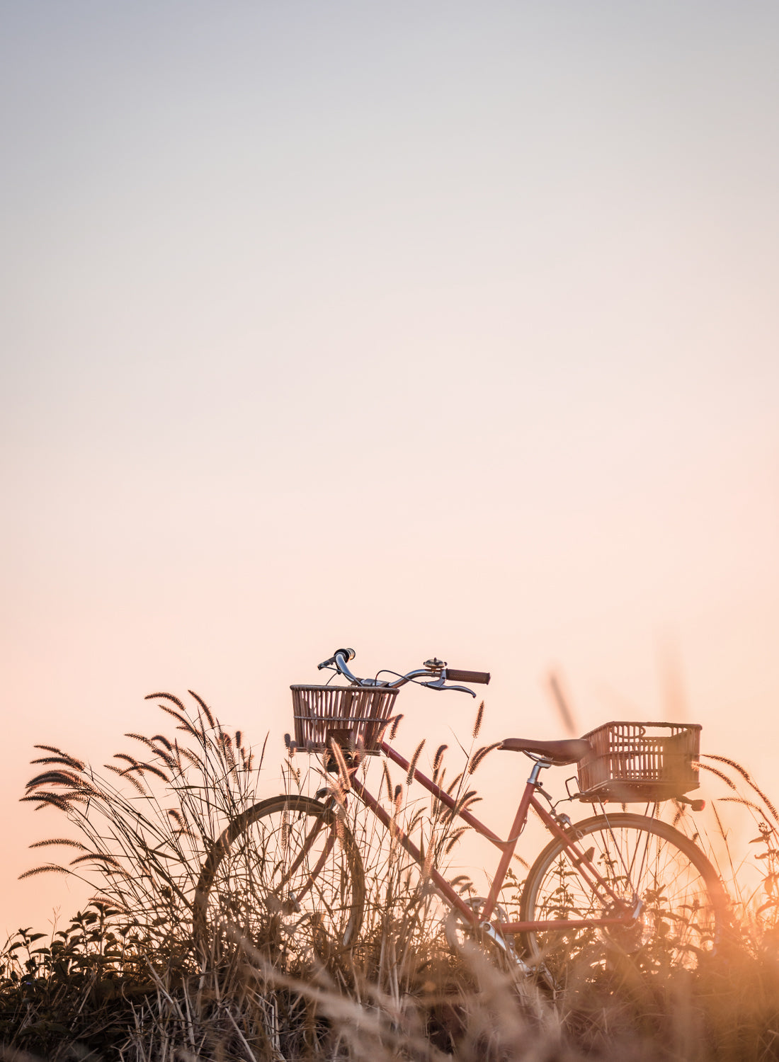 BICYCLE AT SUNSET