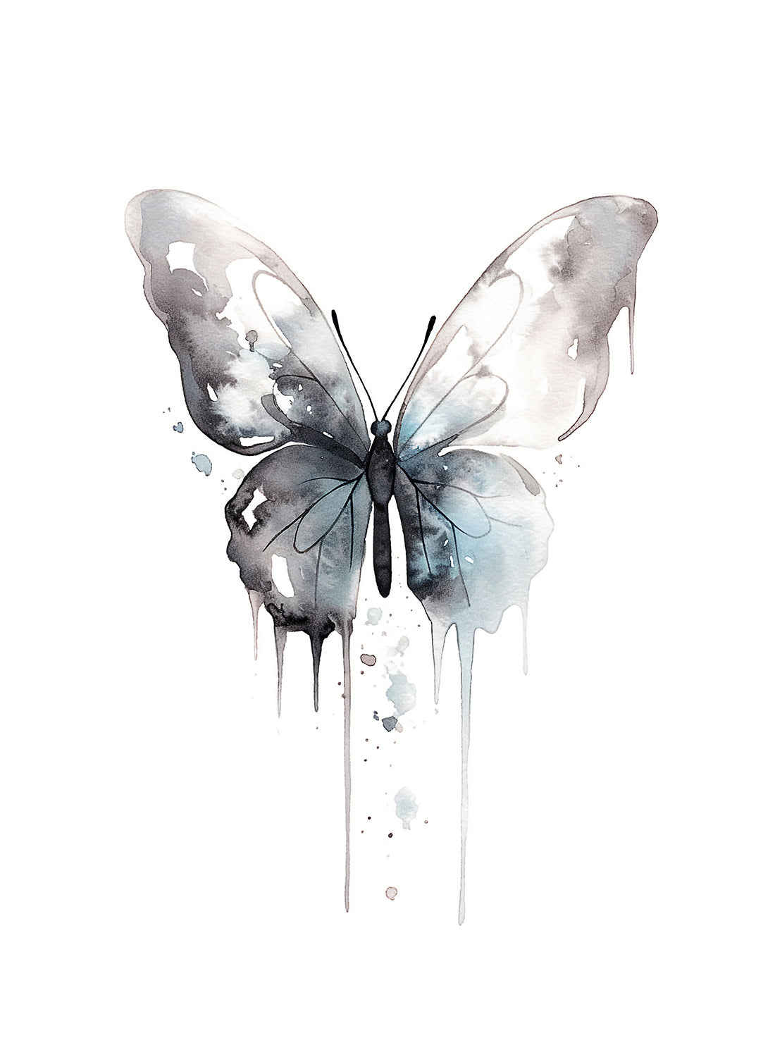 BUTTERFLY WATERCOLOR