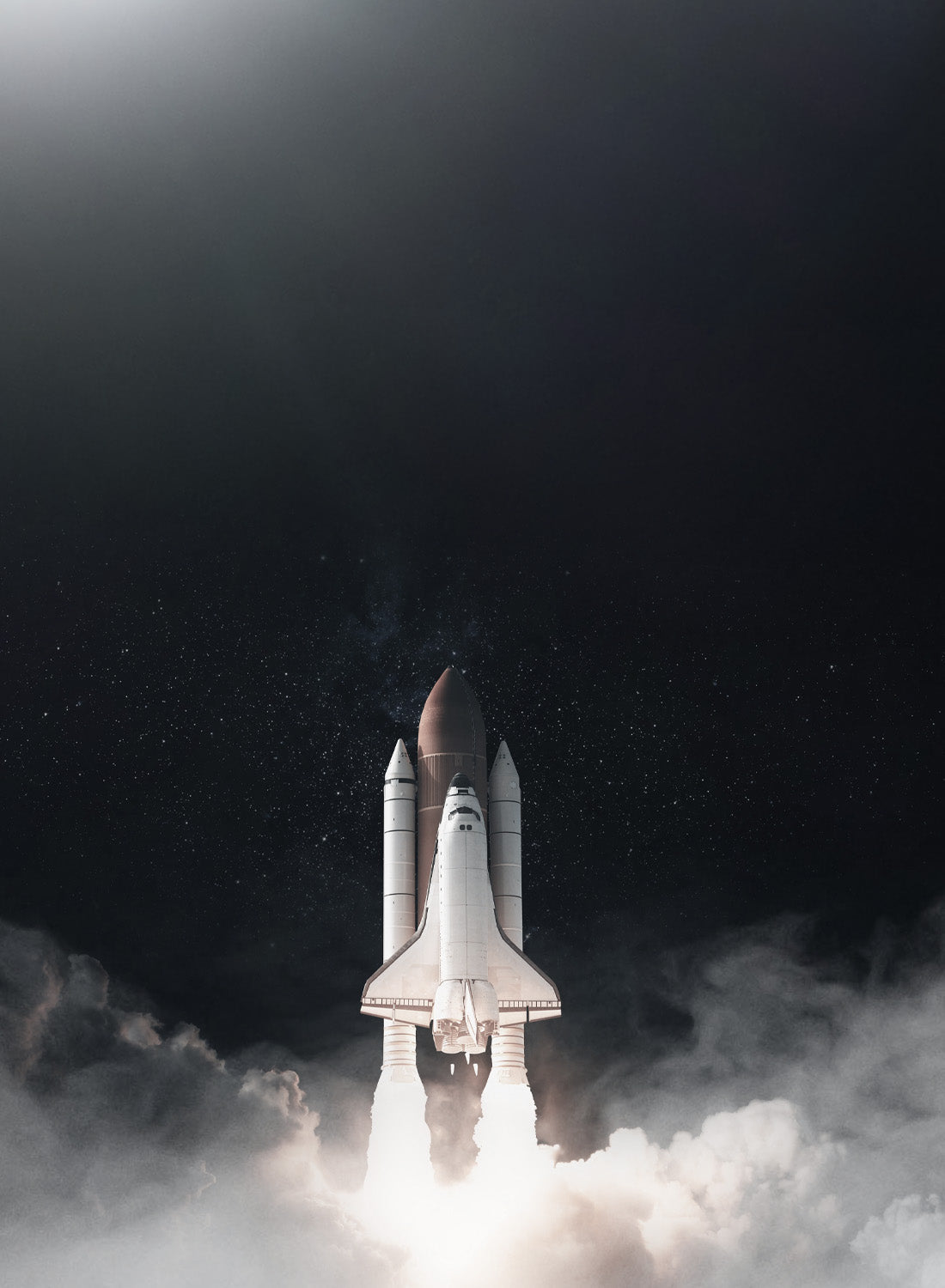 LIFTOFF TO THE COSMOS