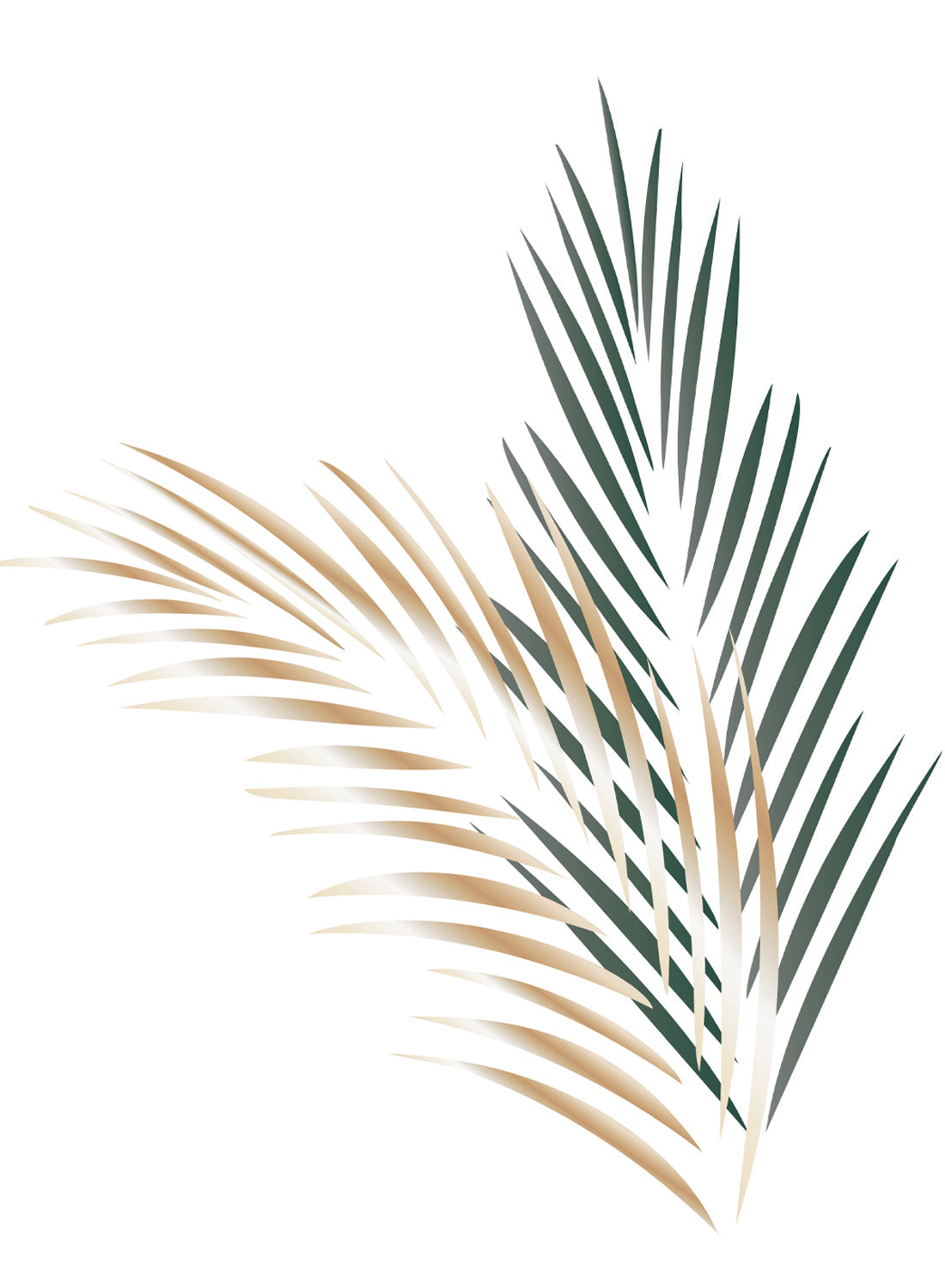GOLD ANG GREEN PALM