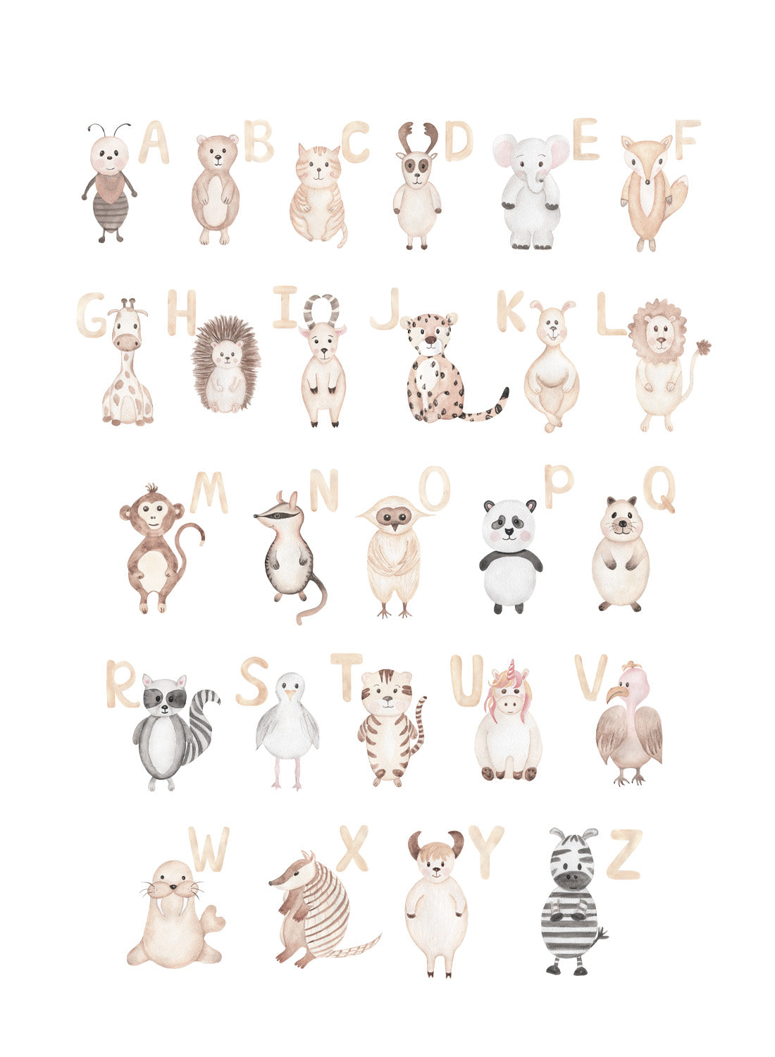 ANIMAL ALPHABET