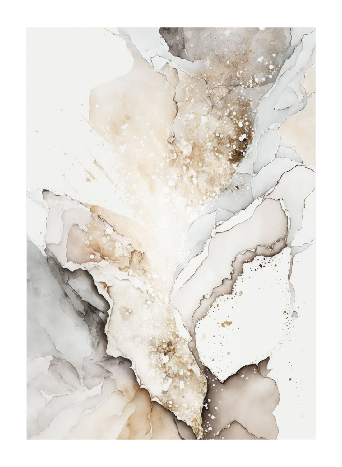 BEIGE GOLD MARBLE NO1
