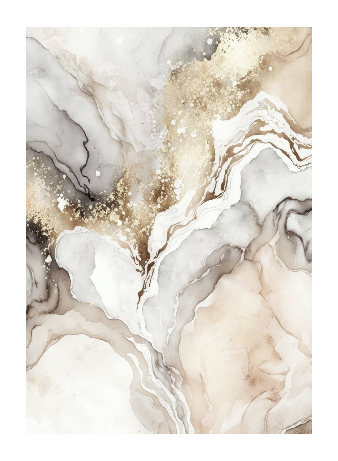 BEIGE GOLD MARBLE NO2