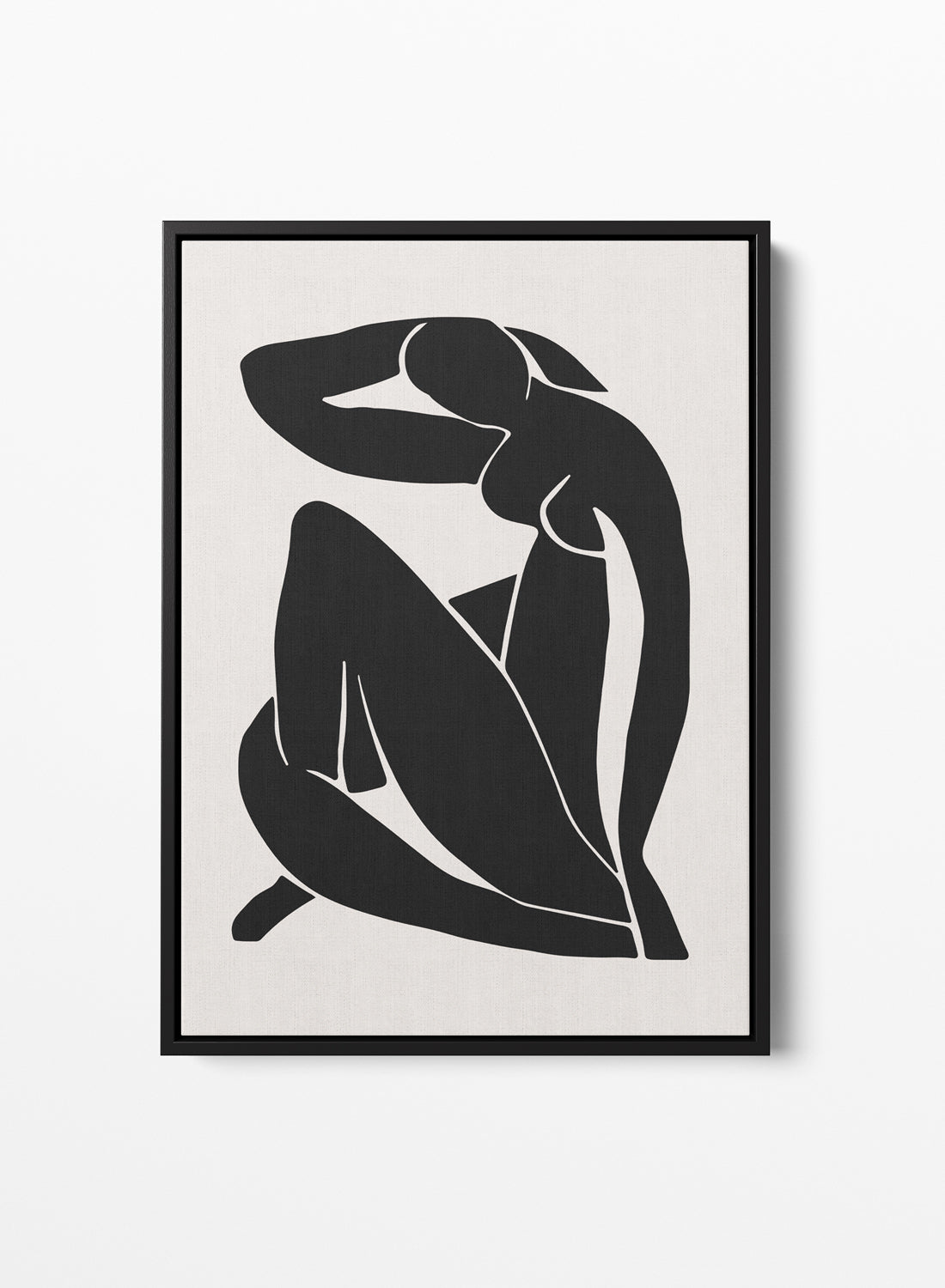 CANVASRAM SVART